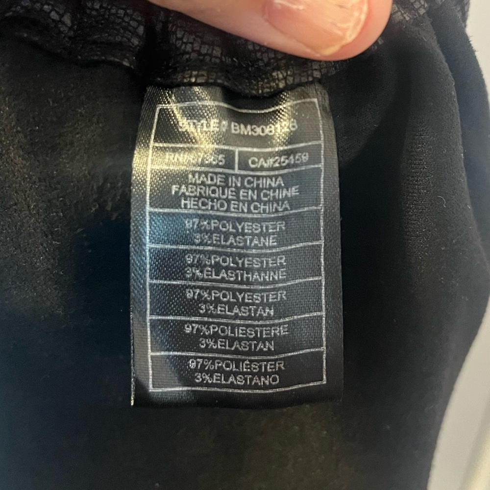 Steve Madden Small Black Sleeveless Dress (RSB) PTP 14-17/L 33 Like New - Picture 12 of 13